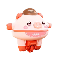 Tumbler Balance Pig Gyroscope Unicycle Girl Electric Toy Boy Gift Idea Walk Wire Black Tech