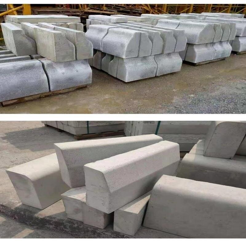 Hunan Cement Curbstone, Courtyard Edging Stone, Grass Planting Brick, Road Base Side Flat Stone, Road Leveling Stone, Curbstone, Manhole Cover Precast