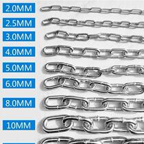 304不锈钢链条吊链 镀锌材质起重机械设备