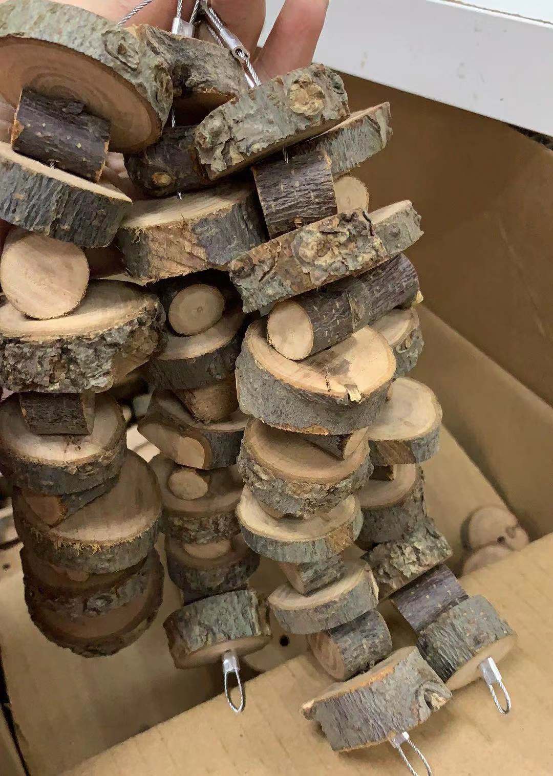 Dragon Cat Rabbit Magic King Squirrel Hamster Grinding Tooth Bite String Natural Apple Wood Branches Bite Wood Pet Toy Remote Unpack