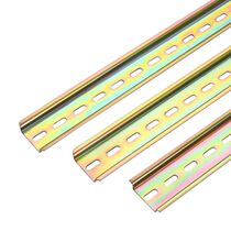 Guide rail 35mm wide relay circuit breaker terminal block circuit breaker rail base sliding national standard non-standard optional