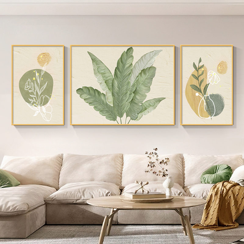 Home Big Industry Great Artisanal Ploy Painting Diy Propylene Pigments full room Triple drawing Nordic minimalist Decorative Painting-Taobao