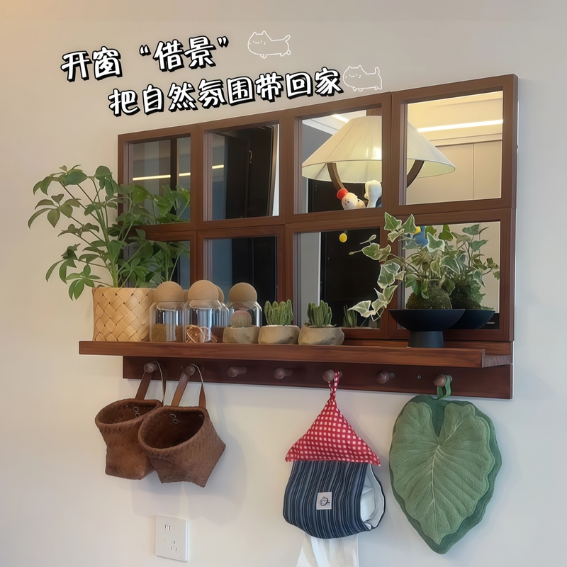 Picture Frame Photo Wall! DIY LAOSHU Antique-Style Solid Wood Picture Frame for Wall Mounting, White Wall Renovation, Wall Decoration, Mirror Painting