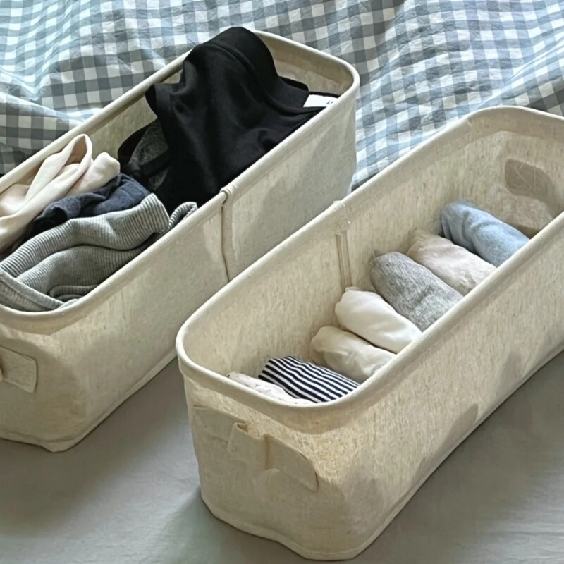 Tianshan Cotton and Linen Underwear Box, Household Underwear and Intimate Clothing Storage Box, Drawer Organizer, Storage Magic Tool Tianshan Cotton and Linen Underwear Box, Household Underwear and Intimate Clothing Storage Box, Drawer Organizer, Storage Magic Tool