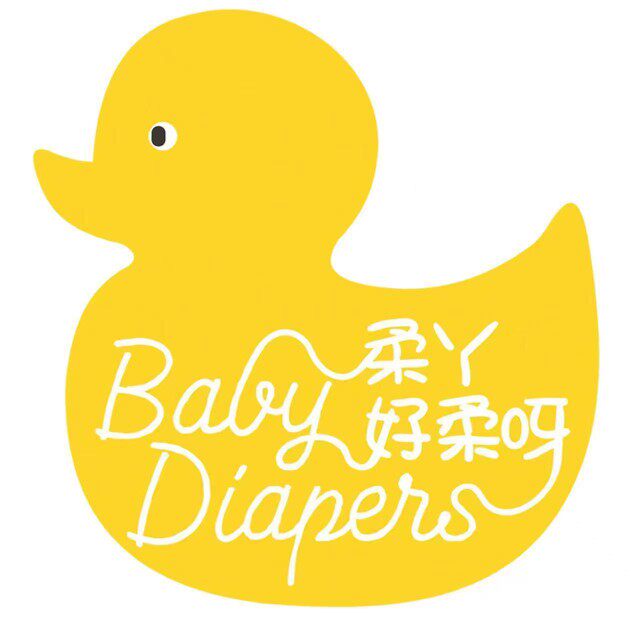柔丫母婴生活馆的LOGO