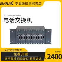 Program-controlled telephone exchange 4 8 16 24 32 in 96 112 128 144 160 176 192 208 out