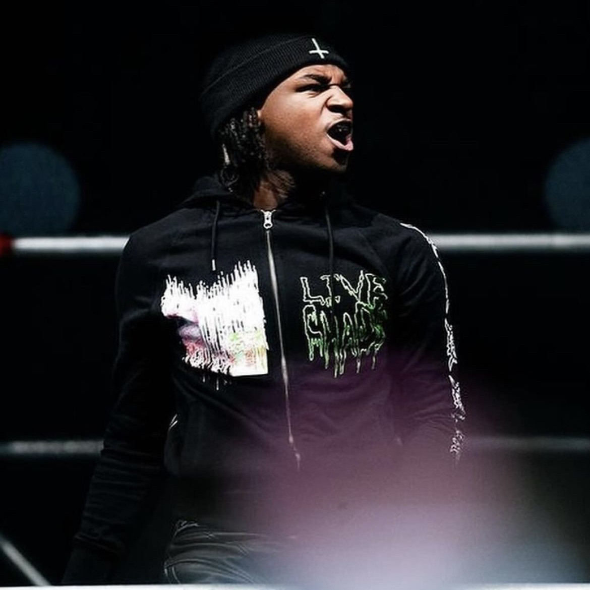 Ken Carson a Great Chaos Tour Hoodie Zip-Up Jacket Opium