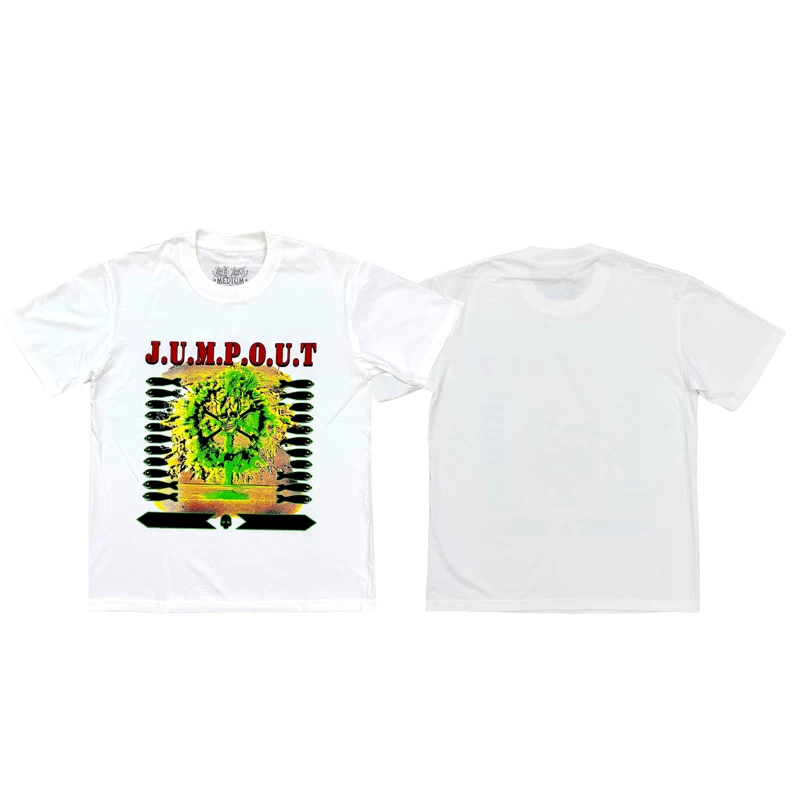 Osamason Jumpout Tour Black T-Shirt Tour venue limited printed short-sleeved T-shirt