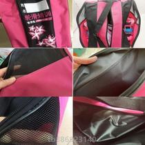 Three layers of bag skating waterproof large capacity wheel skating bag children backpacking dry ice skating skating