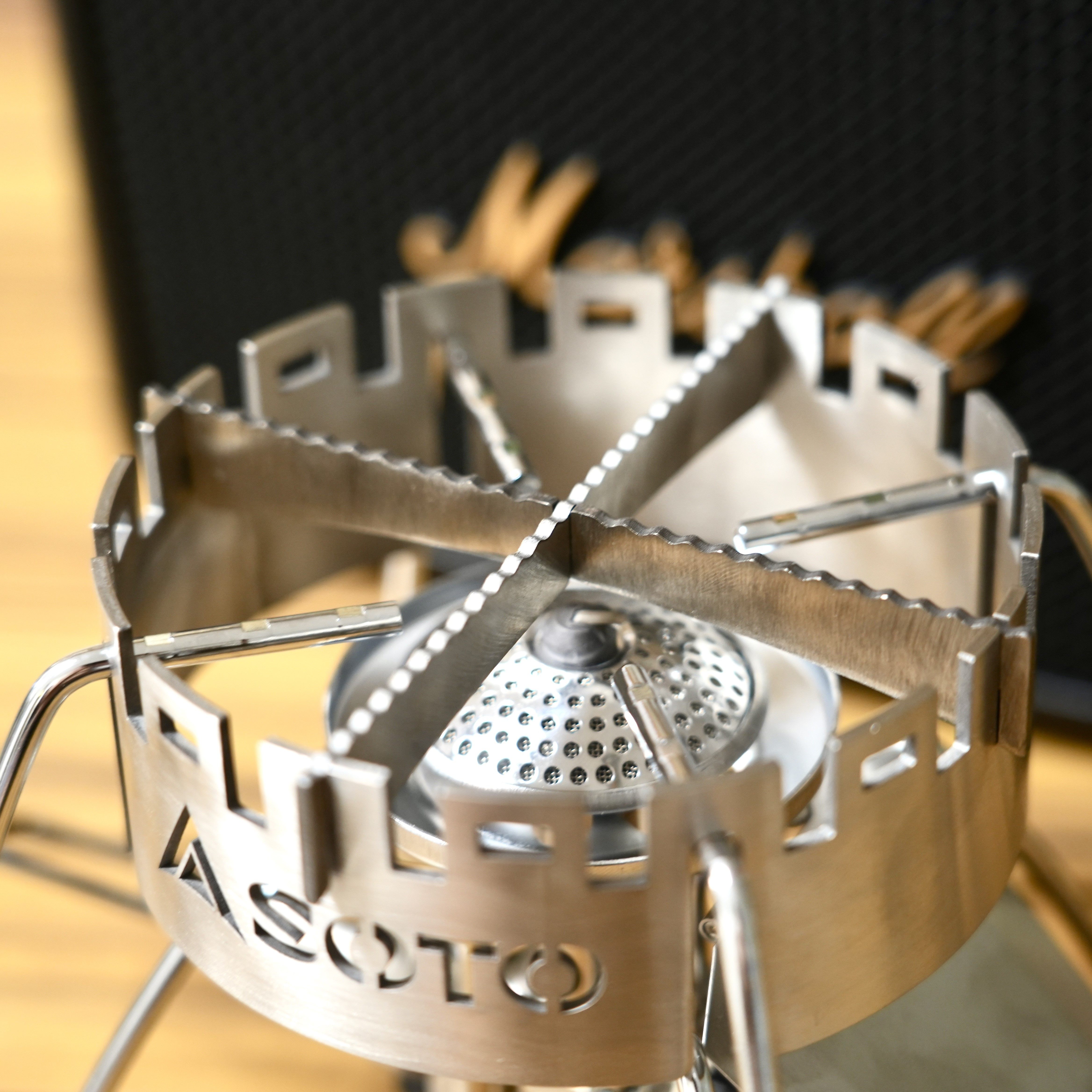 SOTO ST310 340 Windproof Ring Spider Furnace Accessories Stainless Steel Windproof Ring Four Foot Stove Apply Camping-Taobao