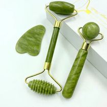 Natural Jade Face Massager Gua Sha Stone Face Guasha Masaje