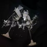 Набор материалов для влюбленных, креативный бокал для шампанского, «сделай сам», свадебный подарок