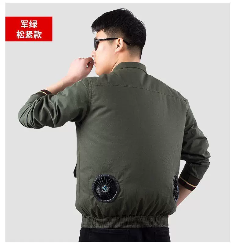 Quần áo điều hòa nam, mẫu mã mới nhất quần áo quạt cho công nhân công trường, làm mát điện lạnh, quạt điện mùa hè cho thợ hàn quần áo công nhân giá rẻ