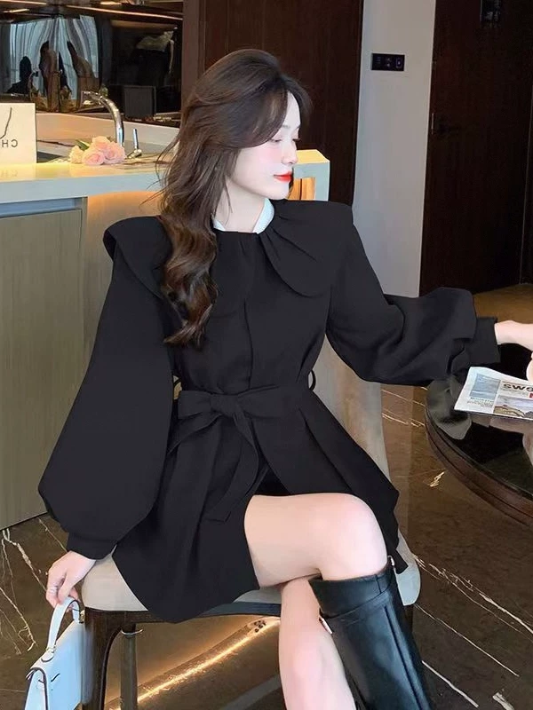 Flashlight, doll, spring autumn trench coat, jacket, Great Britain, slim fit