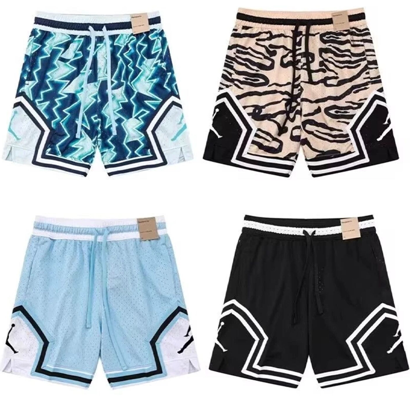 Men's Basketball Shorts American Style Knee-Length Running Fitness Training Shorts Quick-Dry Breathable Sports Shorts