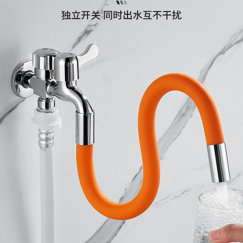 Home Kitchen Tap Extension SPLASH GUARD WATER NOZZLE SILICA GEL UNIVERSAL ROTATABLE STYLED LENGTHENED HOSES