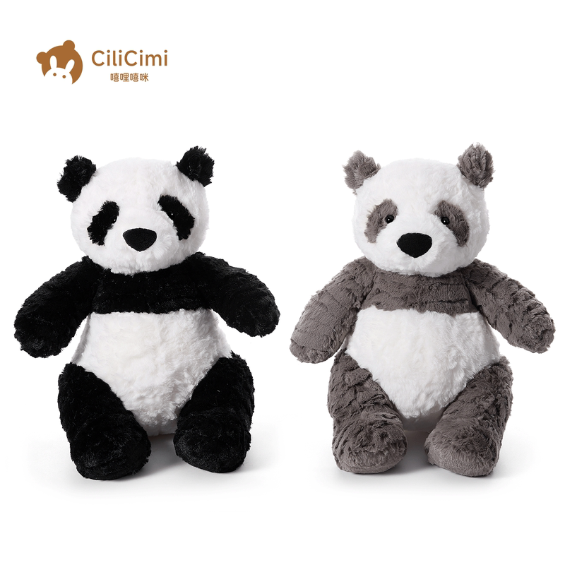 Cilicimi Plush Toy Panda Doll Small Panda Gift for Girls Birthday Plush Toy Doll