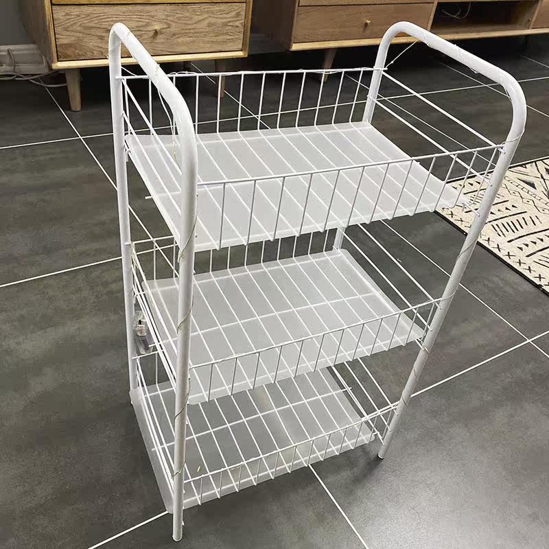 Kitchen rack rack floor multi-storey dormitory trolley bedroom room bedside bookshelf put snack storage rack