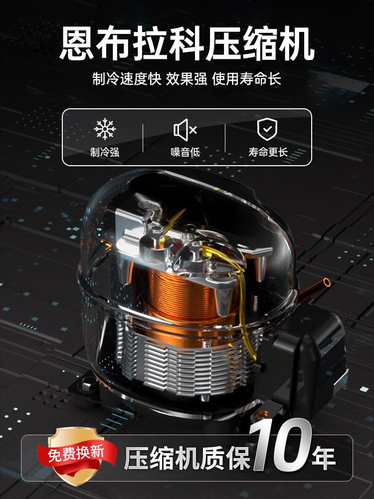 Ice-Casting Freezer Display Cabinet Commercial Quick-Freezing Cabinet for Meat, Steak, Frozen Products, Ice Cream, Durian, Low-Temperature Vertical Freezer Refrigerator