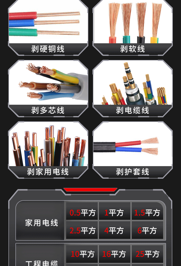 Снятие машины 剥线机废铜线家用剥线皮神器小型电动剥线机废电线废线扒线皮拔线