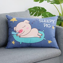 Sofa backrest cushion long rectangular leaning pillow cover large size pillow headgear Living room on the living room The pillow can be detached and washed by the pillow