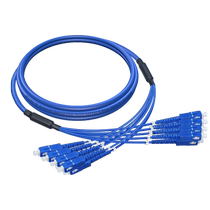 9MM mine explosion-proof armored single-mode optical fiber jumper LC-SC-FC-ST tail cable with customizable length connector