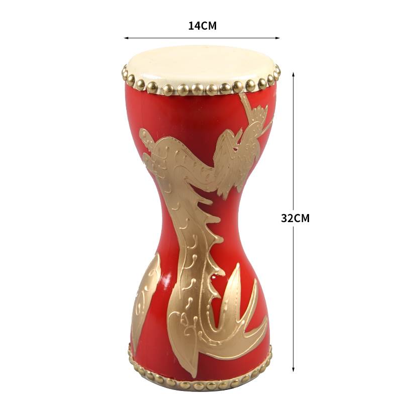 14cm hand clap drum adult chest drum cowhide drum square dance fitness props drum children's waist drum percussion instrument