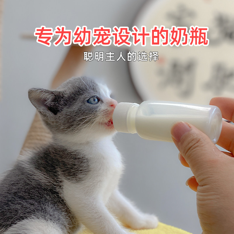 Cat bottle kitten newborn small milk cat puppies special pacifier bite-resistant feeding device pet dog cat supplies