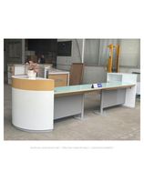 5G new mobile telecommunications reception desk China Unicom business hall business office front desk cashier reception desk