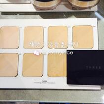 Japan THREE Condensed Glowing Powder Cake 12g Time Sub-time Powder Cake Hong Kong Special Cabinet