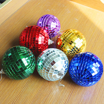 Colored mirror reflective ball glass ball ktvdisco disco ball light stage performance reflective ball laser ball