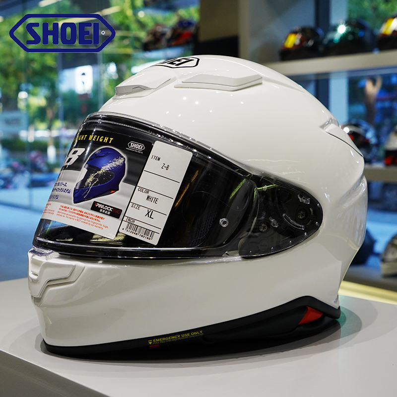 騎士裏 現貨 日本進口SHOEI Z8全盔機車安全帽Z7素盔復古賽道跑盔 - Taobao
