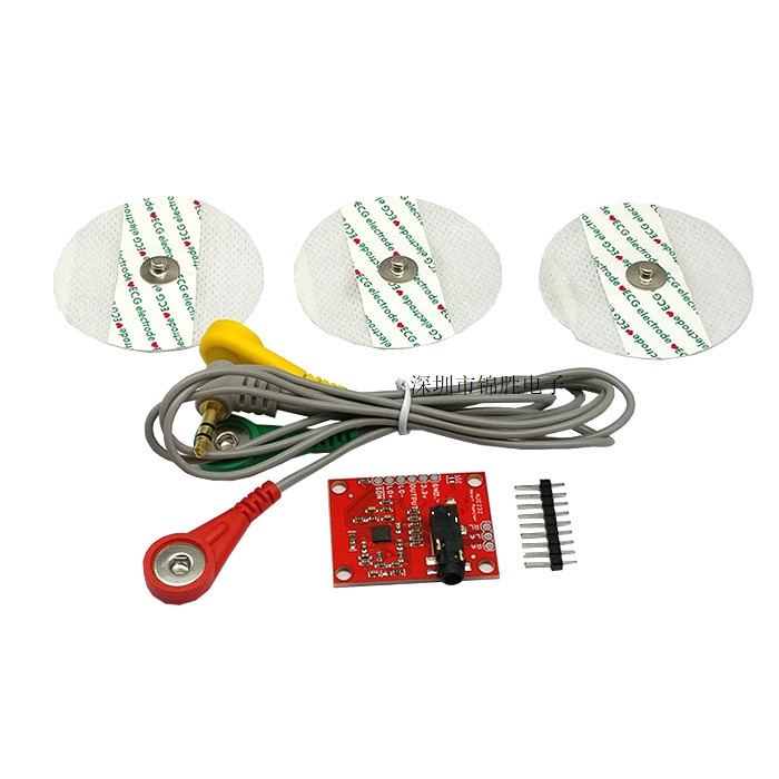 AD8232 electrocardiogram monitoring electrocardiogram physiological measurement pulse cardiac electrocardiogram monitoring sensor module