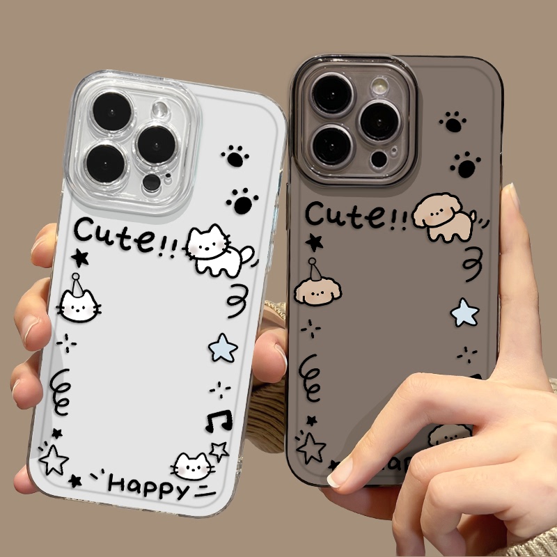 Cat and Dog Polaroid Photo Case Suitable for Apple 17 Pro Max Phone Case, iPhone 16 Pro Can Hold Photos, 15 Plus Photo Frame, 14 Small Card, 13 Mini Couple, 12 New Model, 11/X/8/Xr/Xs7 Cat and Dog Polaroid Photo Case Suitable for Apple 17 Pro Max Phone Case, iPhone 16 Pro Can Hold Photos, 15 Plus Photo Frame, 14 Small Card, 13 Mini Couple, 12 New Model, 11/X/8/Xr/Xs7