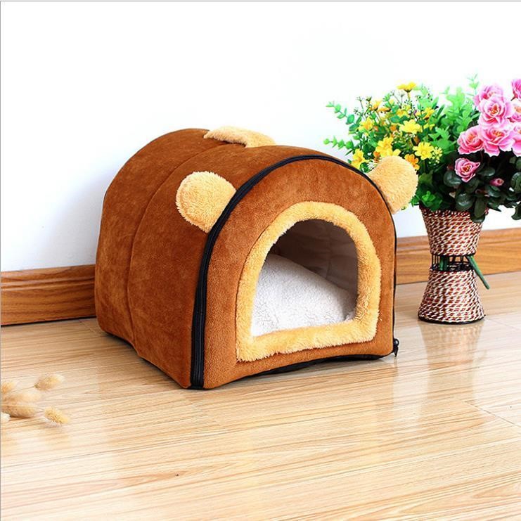 Four seasons general kennel winter warm thickening removable and washable small dog medium and large cat kennel cat villa dog bed