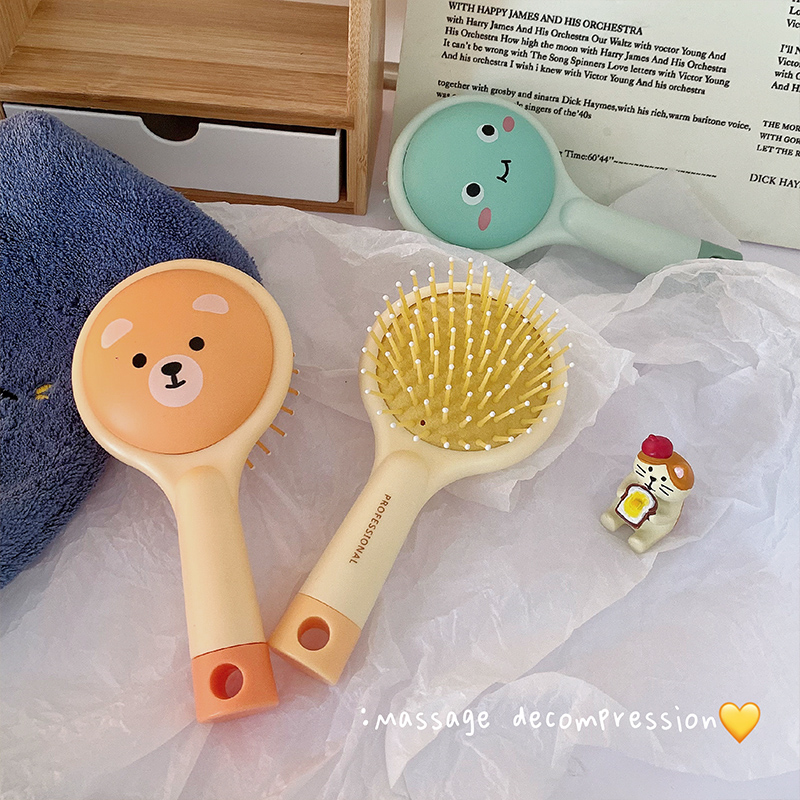 Cute Mini Air Cushion Comb Lady Massage Comb antistatic small comb with portable home head comb