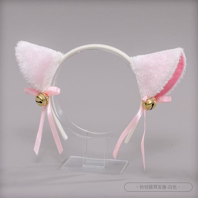 Day Department Suzuki Cat Ears Hair Stirrup Cute Plush Cosplay Head Decorated with Beast Ear Hair Clip Lolita Hair Accessories