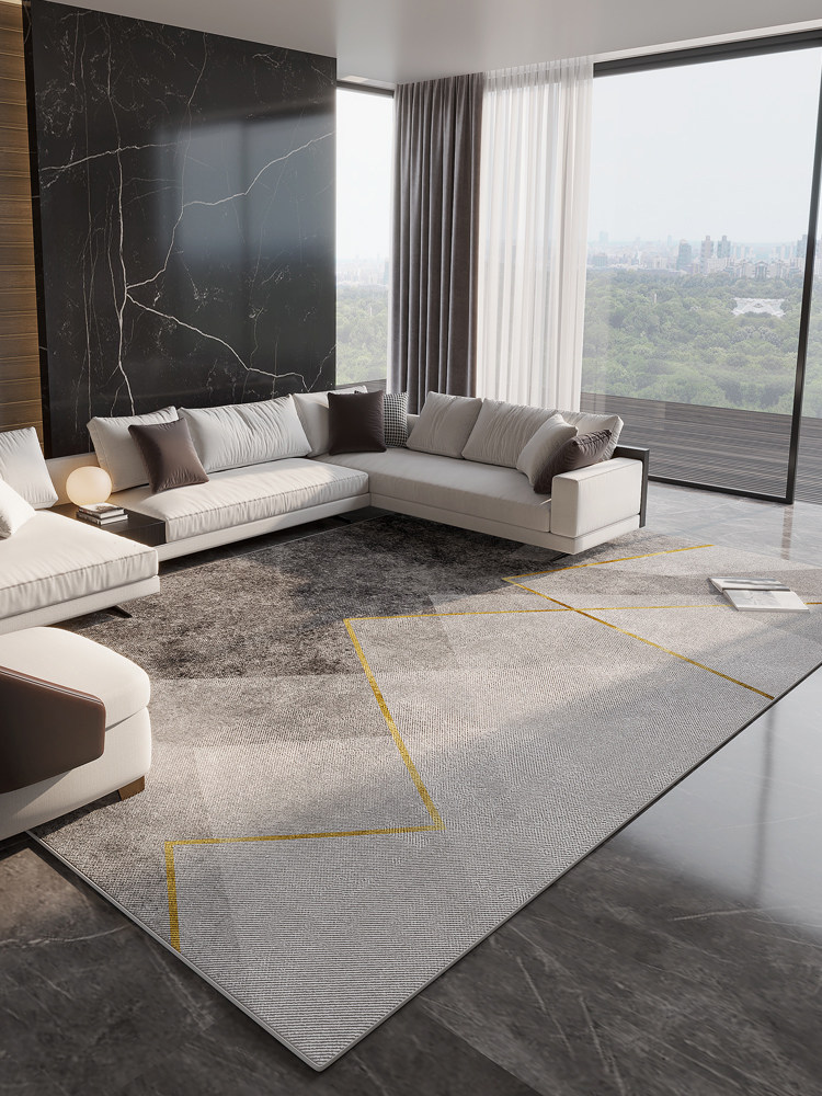 Living room carpet light luxury high-end home Nordic dirty-resistant bedroom modern whole sofa bedside custom coffee table floor mat