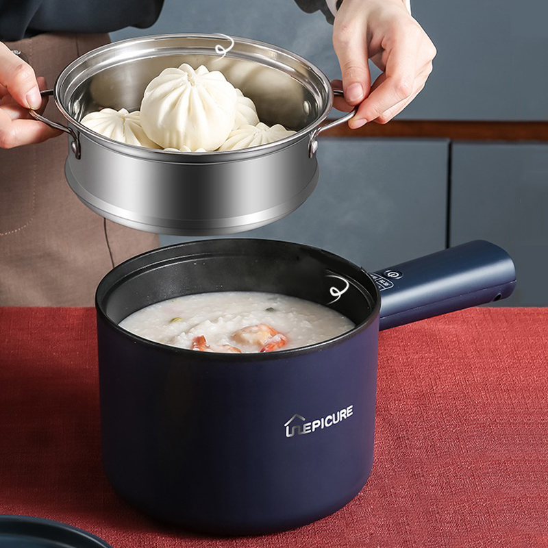 ameito dormitory student pot quick-cooking pot multi-functional one-in-one pot household cooking, frying, frying and cooking electric pot small