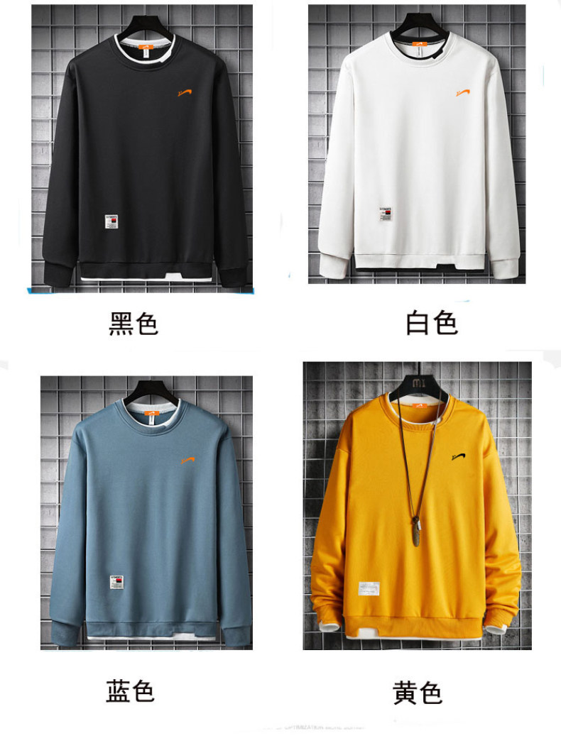 贵人鸟 新款长袖圆领卫衣男士 图4