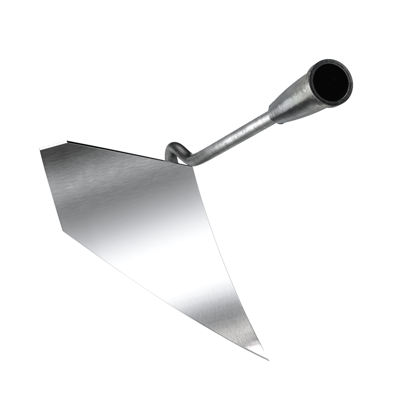 Manganese steel hand-pulled small plowing farming ditches pointed to plowing hoe turning over soil loosening tool human power vegetable planting tool