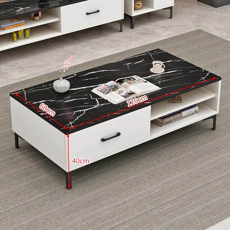 Xinjiang TV Cabinet Tea Table Composition Modern Minima Living Room Small Family Style Fashion Economy Bedroom TV