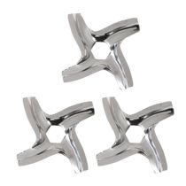 3PCS Stainless Steel Metal Meat Grinder Repair Parts 4