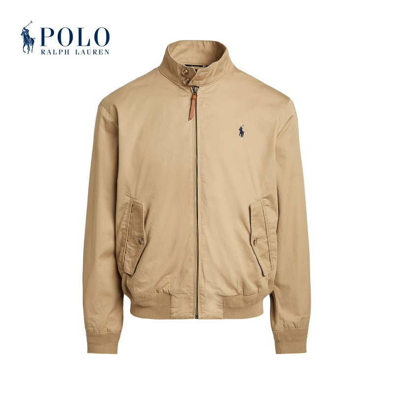 Autumn New Ralph Lauren/Ralph Lauren Men's Clothing Classic Twill Stand-Collar Jacket Autumn New Ralph Lauren/Ralph Lauren Men's Clothing Classic Twill Stand-Collar Jacket