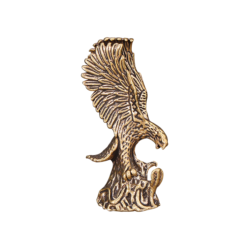 銅器 大展宏図 雄鷹展翅 家庭 応接間 事務室 装飾品 置物 纯黄铜大展宏图鹰小摆件创意雄鹰仿真老鹰展翅书房客厅办公室桌面