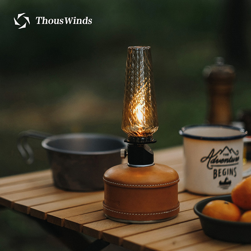 Thous Winds Outdoor Camping Gas Lamp Vintage Convenience Candle Light Atmosphere Light Camp Light Gas Light