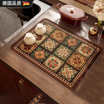 German quality kitchen countertop drain pad diatom mud quick-drying pad water-control and moisture-proof coaster bar table pad absorbent pad