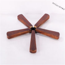 Chair executive chair base swivel chair accessories swivel chair base complete set of solid wood five-star tripod computer chair accessories wooden chair legs