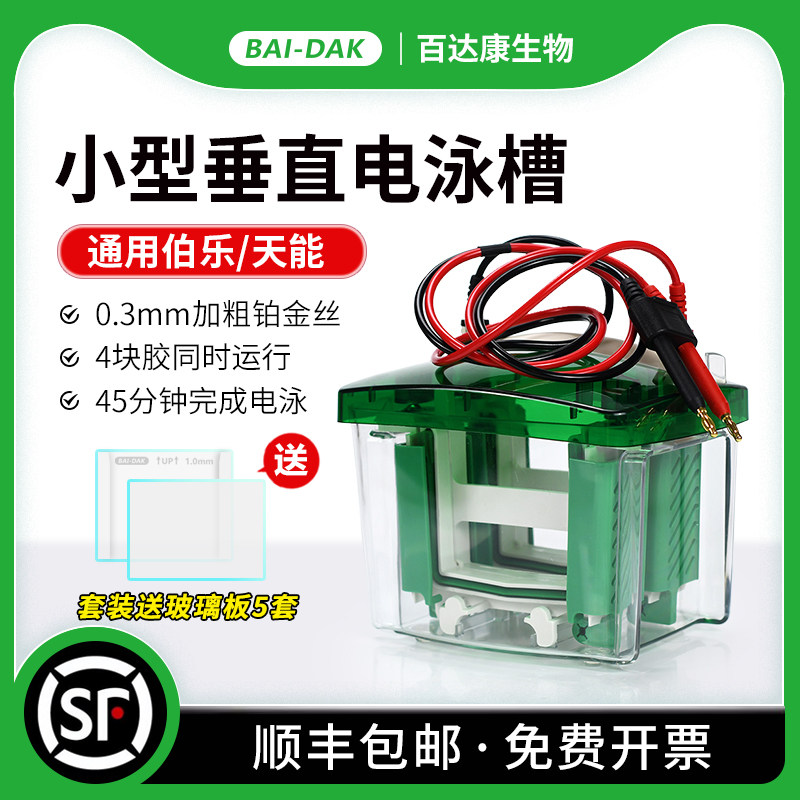 垂直蛋白电泳槽小型SDS-PAGE适用Bio-Rad BAI-DAK专业实验设备