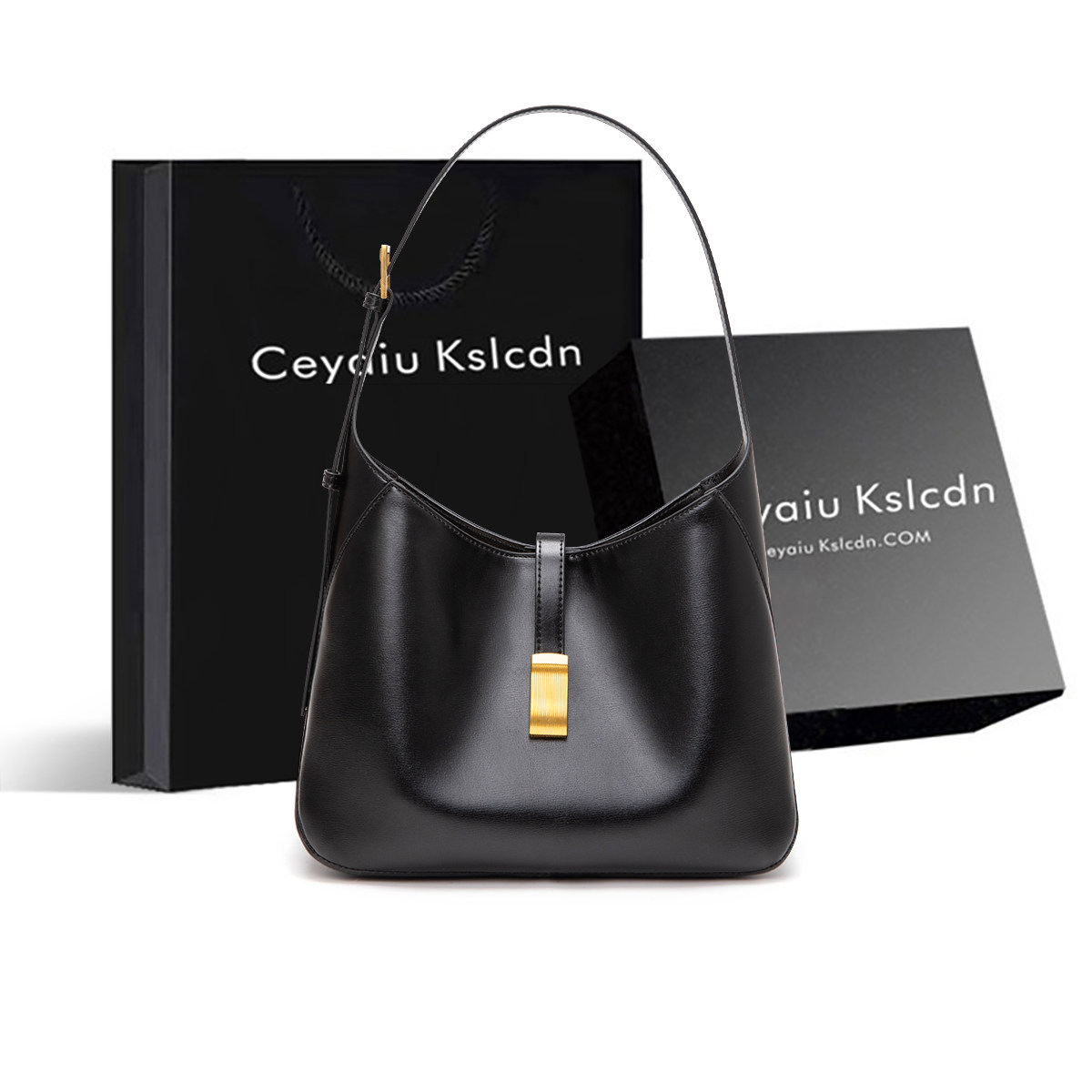 Официальный сайт небольшого флагманского магазина c&k черная сумка женская, новинка 2025 года, простая сумка-тоут, женская сумка через плечо большой емкости